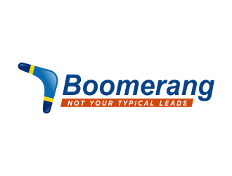 Boomerang Leads | Not Your Typical Leads logo design by done