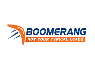 Boomerang Leads | Not Your Typical Leads logo design by BeDesign