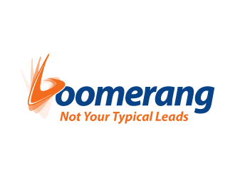 Boomerang Leads | Not Your Typical Leads logo design by torresace