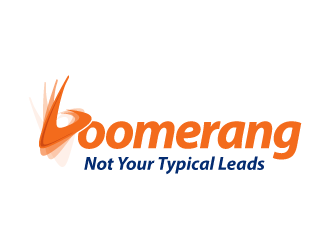 Boomerang Leads | Not Your Typical Leads logo design by torresace