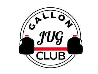 Gallon Jug Club logo design by AamirKhan