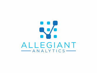 Allegiant Analytics logo design by Editor