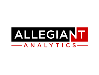 Allegiant Analytics logo design by nurul_rizkon