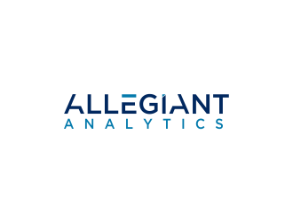 Allegiant Analytics logo design by oke2angconcept