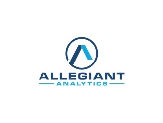 Allegiant Analytics logo design by bricton