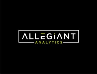 Allegiant Analytics logo design by bricton