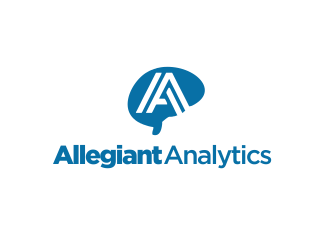 Allegiant Analytics logo design by YONK