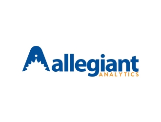 Allegiant Analytics logo design by Akisaputra