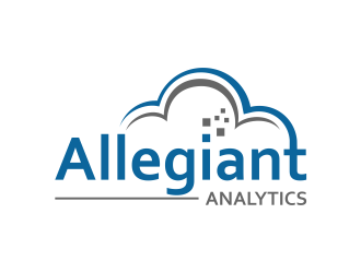 Allegiant Analytics logo design by cintoko