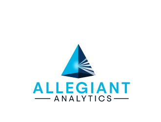 Allegiant Analytics logo design by tec343
