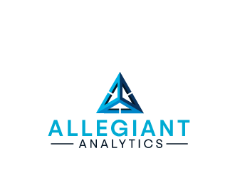 Allegiant Analytics logo design by tec343