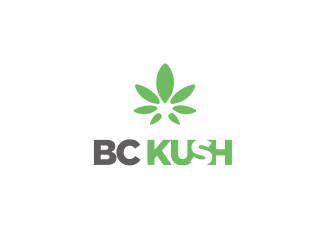 BC KUSH logo design by YONK