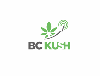 BC KUSH logo design by YONK