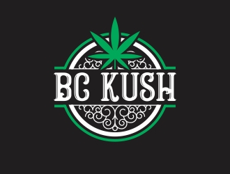 BC KUSH logo design by rokenrol