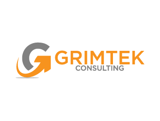 Grimtek Consulting logo design by Lawlit