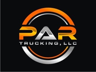 PAR Trucking, LLC logo design by bricton