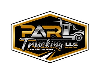 PAR Trucking, LLC logo design by Benok