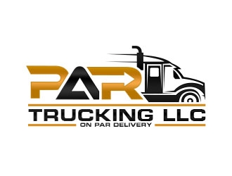 PAR Trucking, LLC logo design by Benok