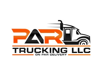 PAR Trucking, LLC logo design by Benok