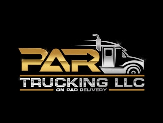 PAR Trucking, LLC logo design by Benok