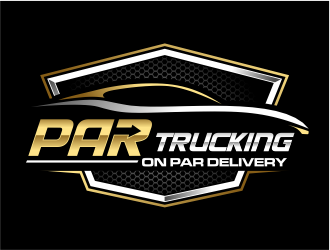 PAR Trucking, LLC logo design by onamel