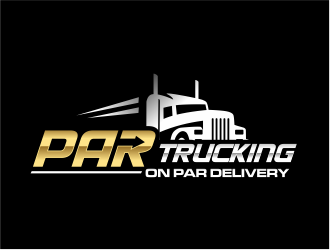 PAR Trucking, LLC logo design by onamel