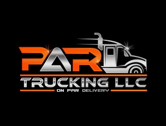 PAR Trucking, LLC logo design by Benok