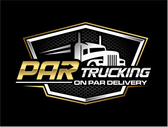 PAR Trucking, LLC logo design by onamel
