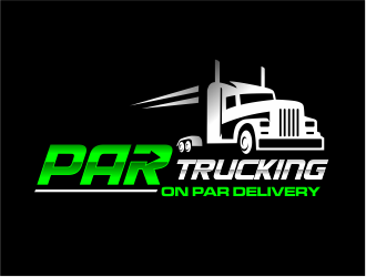 PAR Trucking, LLC logo design by onamel