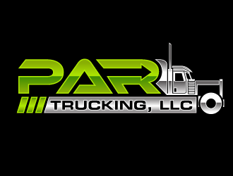 PAR Trucking, LLC logo design by Suvendu