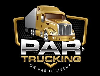 PAR Trucking, LLC logo design by Suvendu