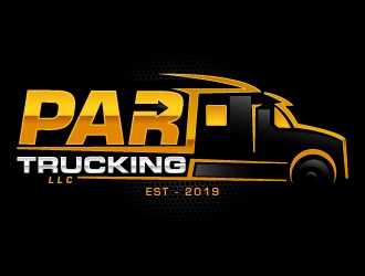 PAR Trucking, LLC logo design by Suvendu