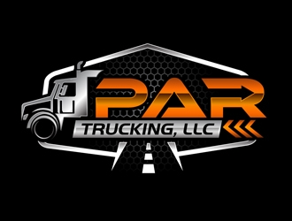 PAR Trucking, LLC logo design by DreamLogoDesign