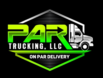 PAR Trucking, LLC logo design by DreamLogoDesign