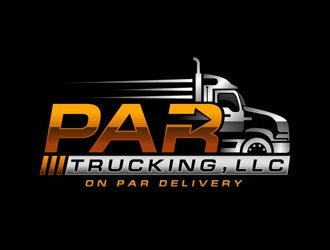 PAR Trucking, LLC logo design by DreamLogoDesign