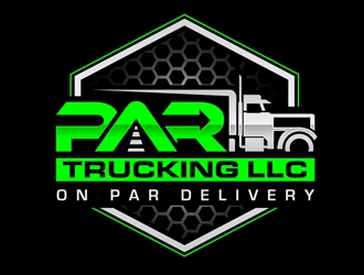 PAR Trucking, LLC logo design by DreamLogoDesign