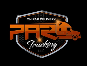 PAR Trucking, LLC logo design by DreamLogoDesign