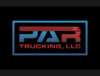 PAR Trucking, LLC logo design by hoqi