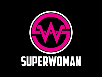 Superwoman logo design by Kruger