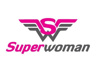 Superwoman logo design by Lawlit