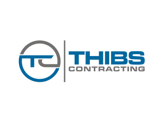 Thibs Contracting logo design by rief