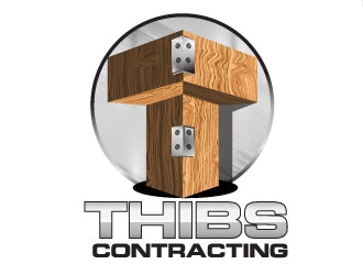 Thibs Contracting logo design by Suvendu