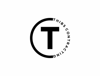 Thibs Contracting logo design by luckyprasetyo