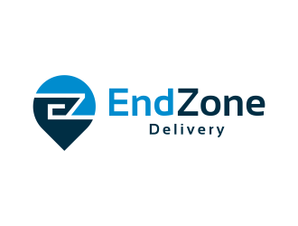 End Zone Delivery (focus in EZ) logo design by p0peye