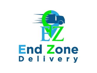 End Zone Delivery (focus in EZ) logo design by twomindz