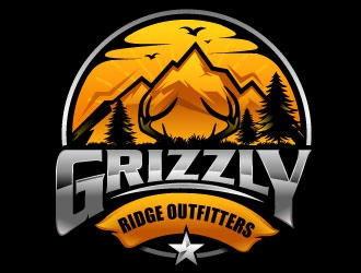 Grizzly Ridge Outfitters logo design by Suvendu