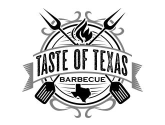 Taste of Texas Barbecue logo design by serprimero