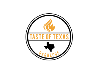 Taste of Texas Barbecue logo design by johana