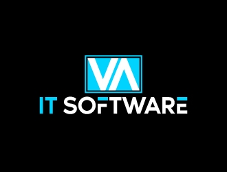 VA It Software logo design by aryamaity