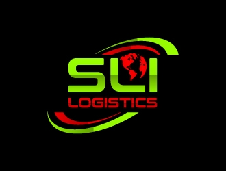 SLI Logistics logo design by aryamaity